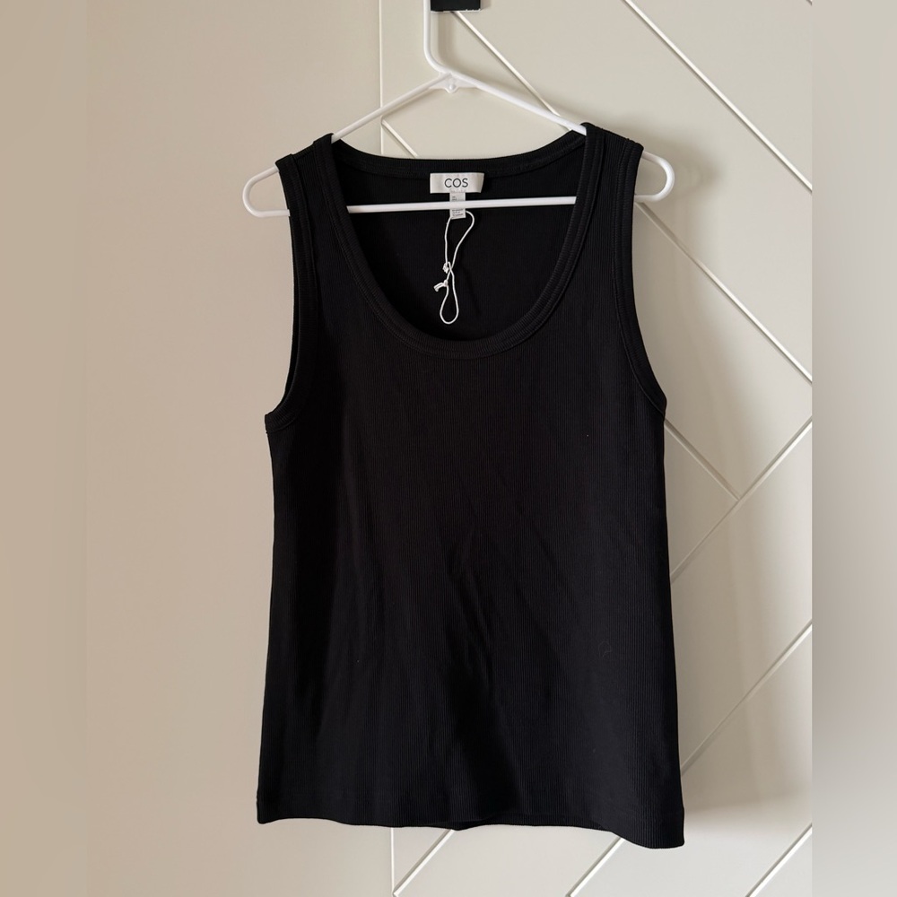 COS Classic Black Sleeveless Top